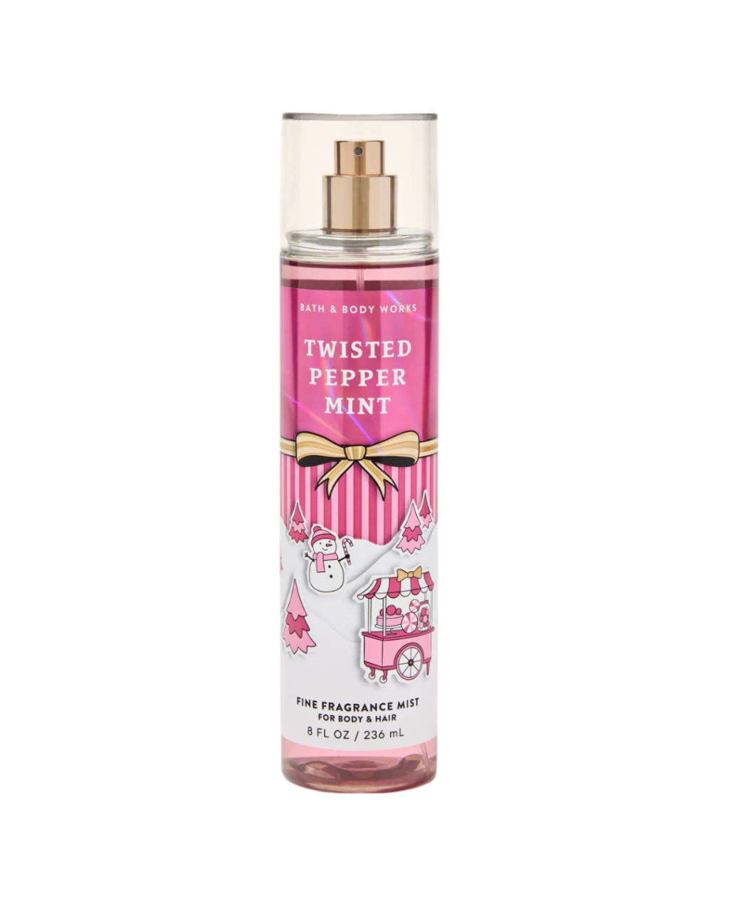 BATH & BODY WORKS - FINE FRAGRANCE MIST - TWISTED PEPPERMINT