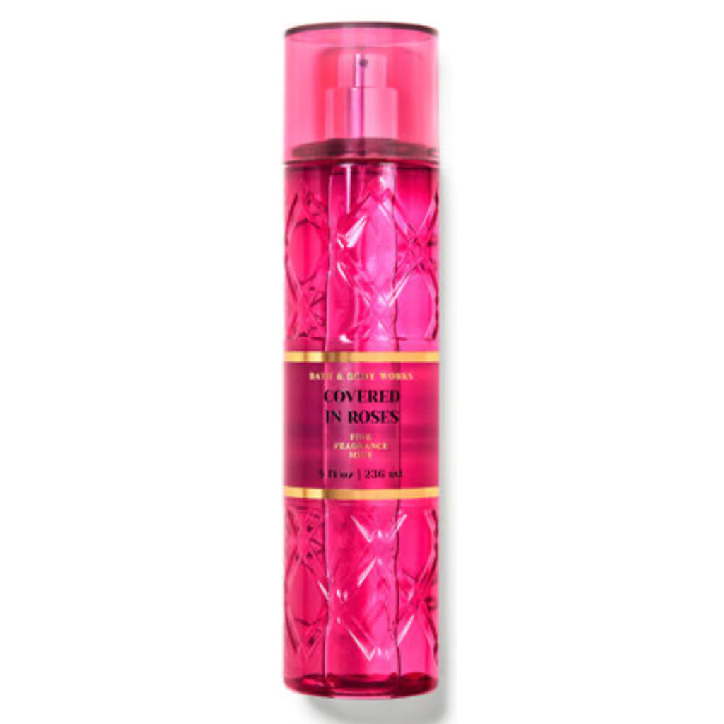 BATH & BODY WORKS - FINE FRAGRANCE MIST - COVERED IN ROSES